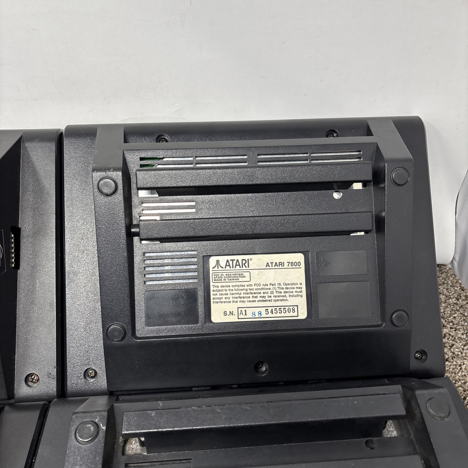 Atari 7800 Consoles Lot For Parts Or Repair Lot Of 6