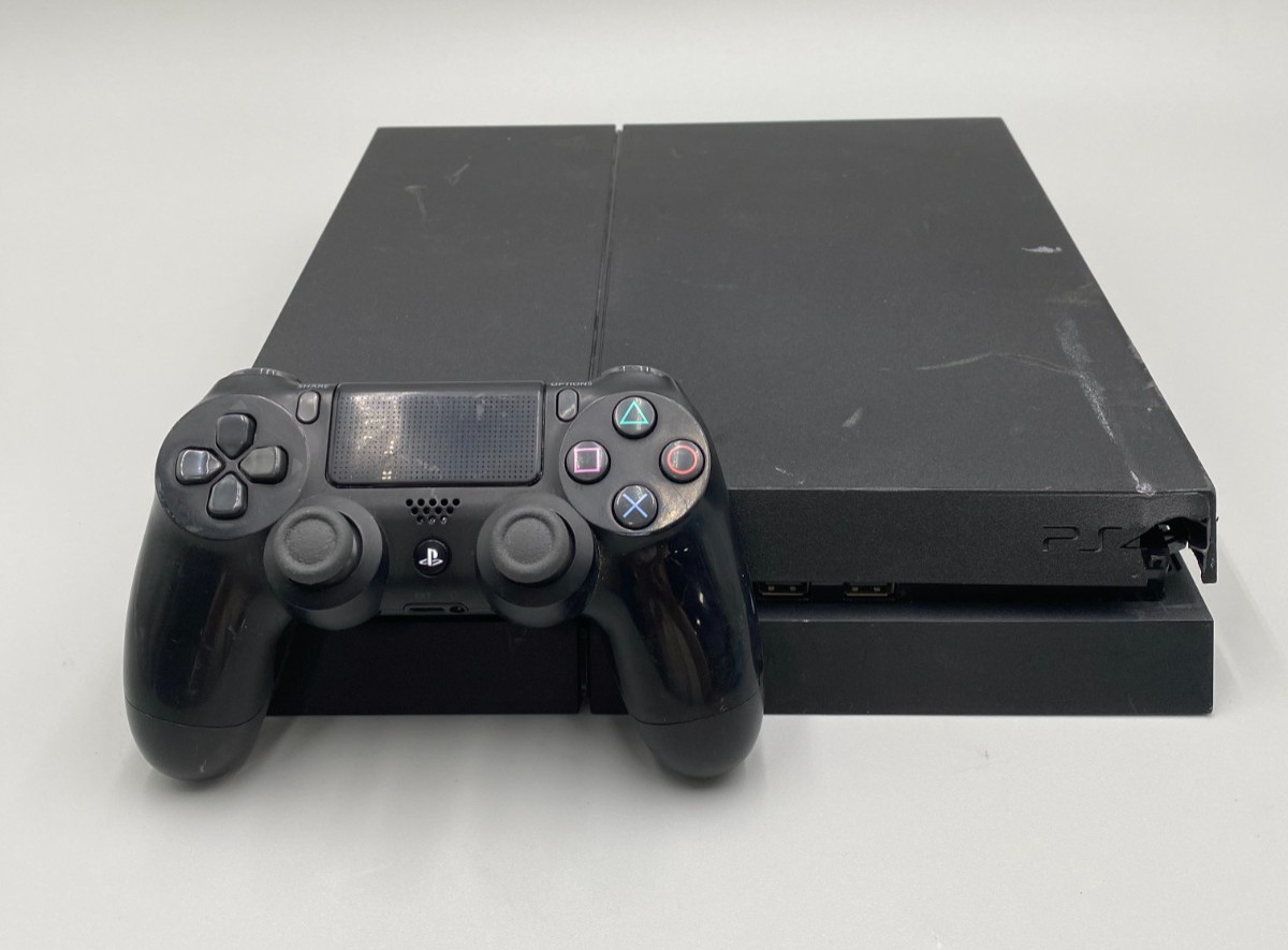 Sony PlayStation 4 PS4 CUH-1215A 500Gb Black Gaming Console+Black Control C/READ