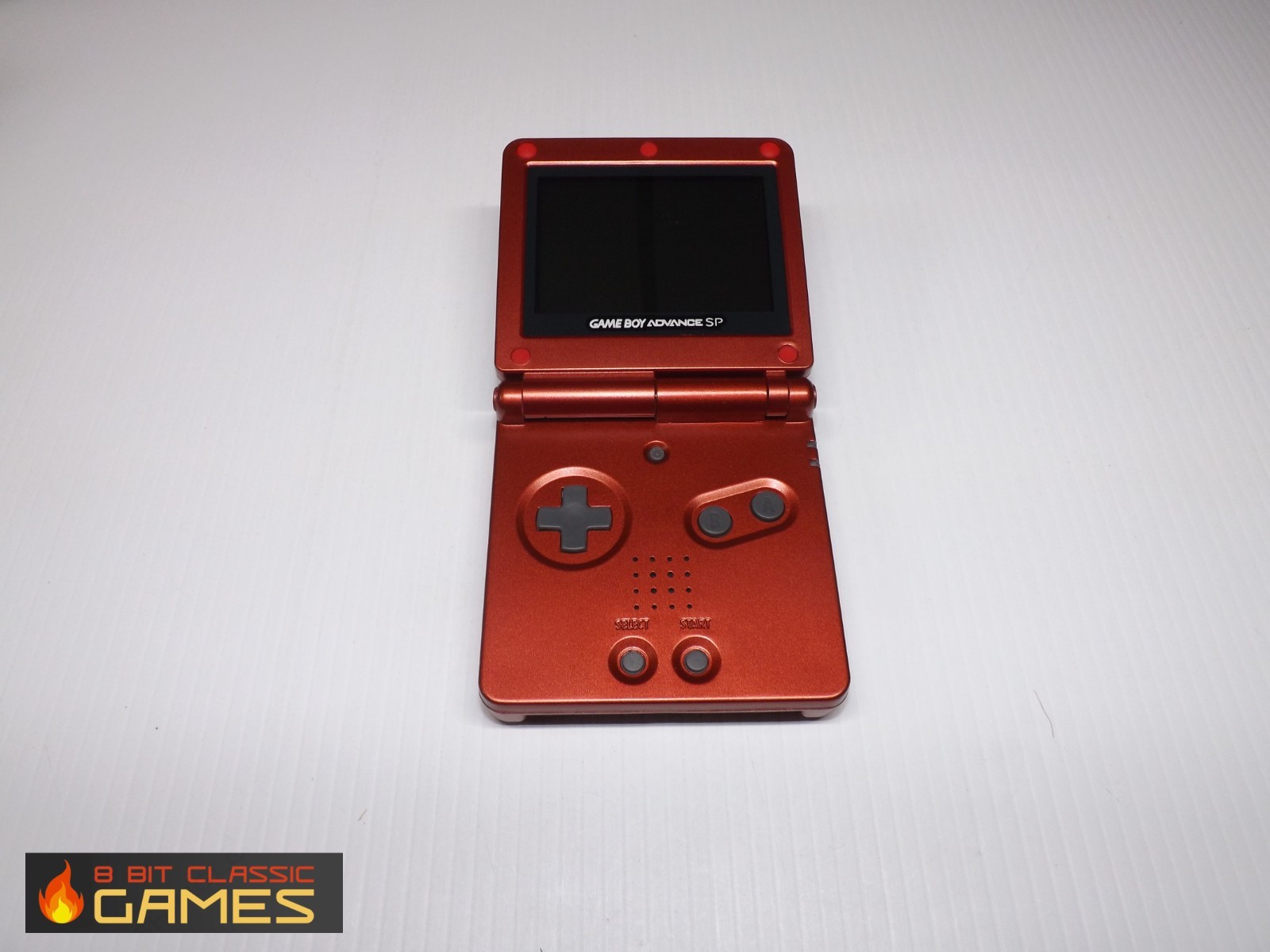 RESHELLED! NEW BATTERY! Red Nintendo Gameboy Advance SP 101 System – 511a