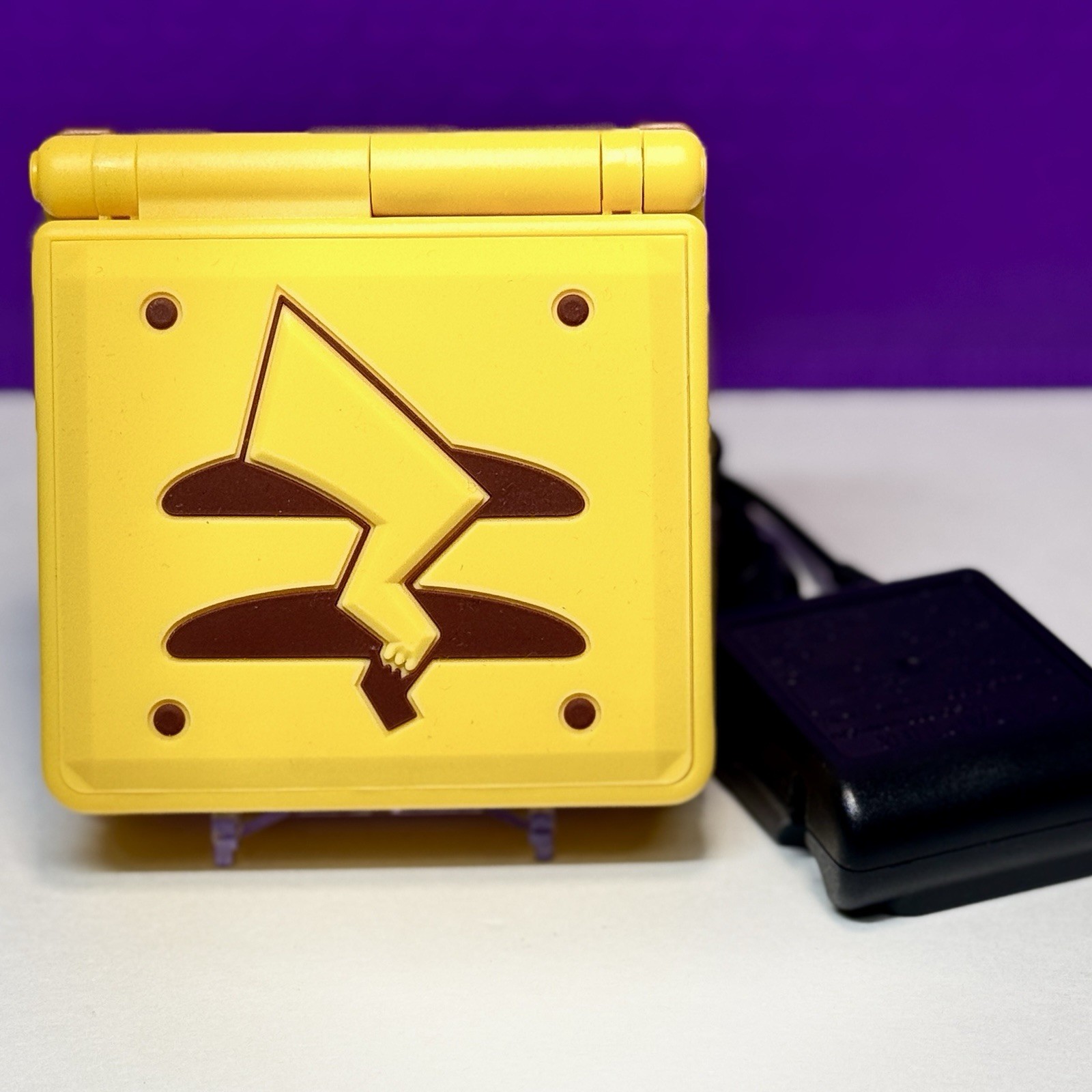 Gameboy Advance SP V5 IPS Mod (Brighter Screen) GBA SP System – Pikachu