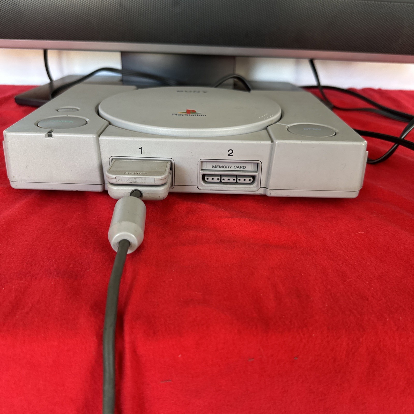 Sony PlayStation 1 System Console PS1 Tested! game not included