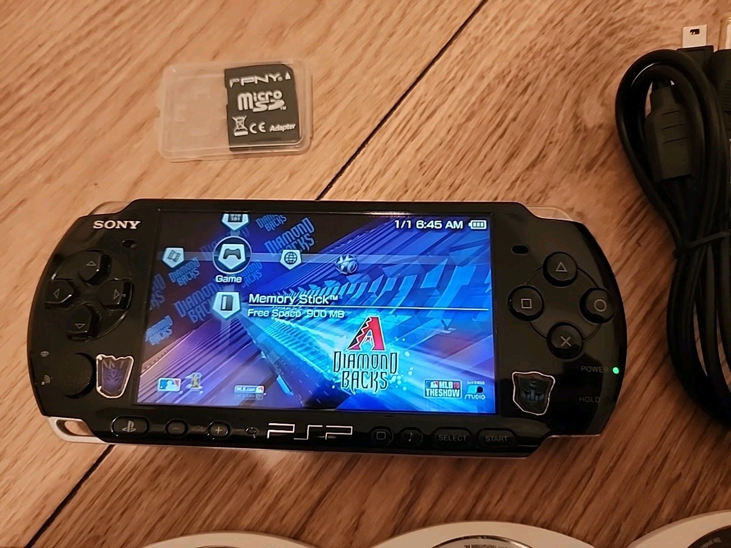 Sony PlayStation Portable PSP 3001 Black + GTA Vice City / China Town Games …