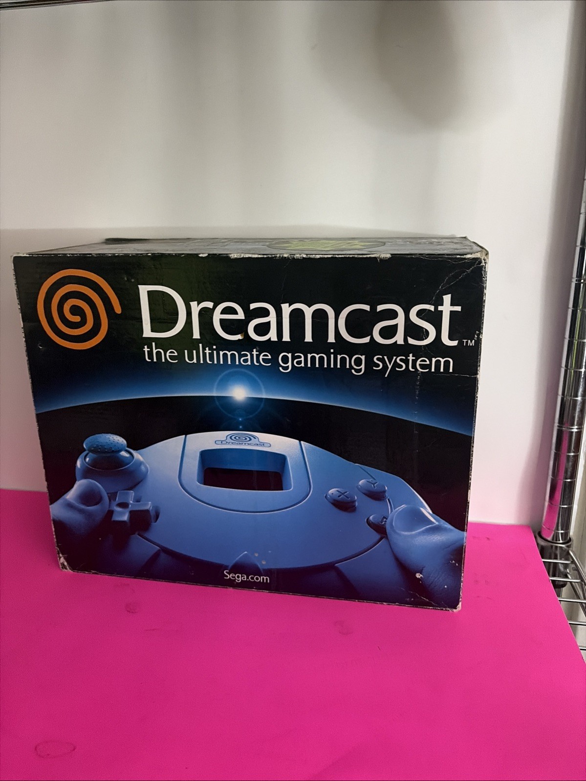 Sega Dreamcast Console in Box Tested Working Controller