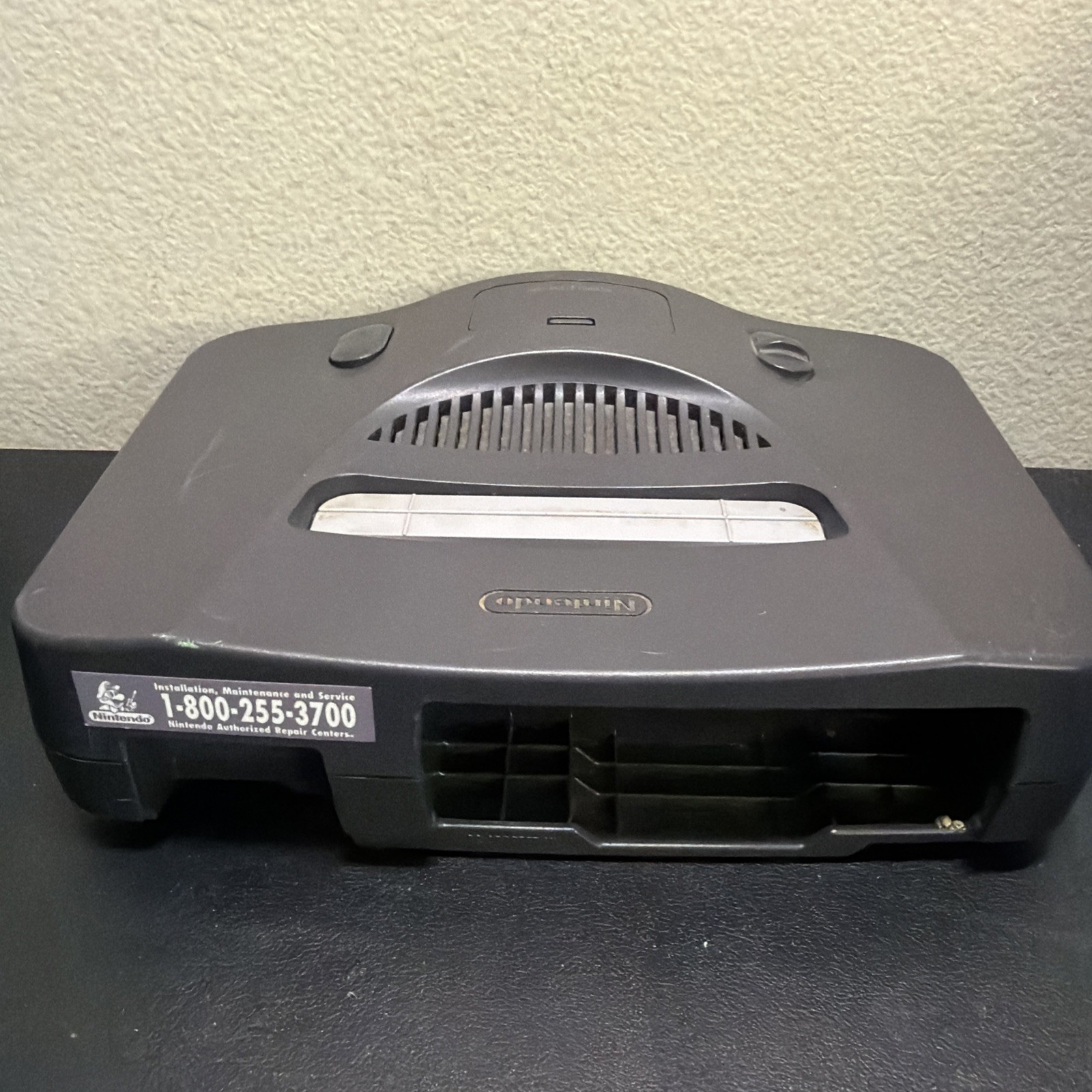 Nintendo 64 N64 Console Gaming System Only NUS-001 Black Console Only No Jumper
