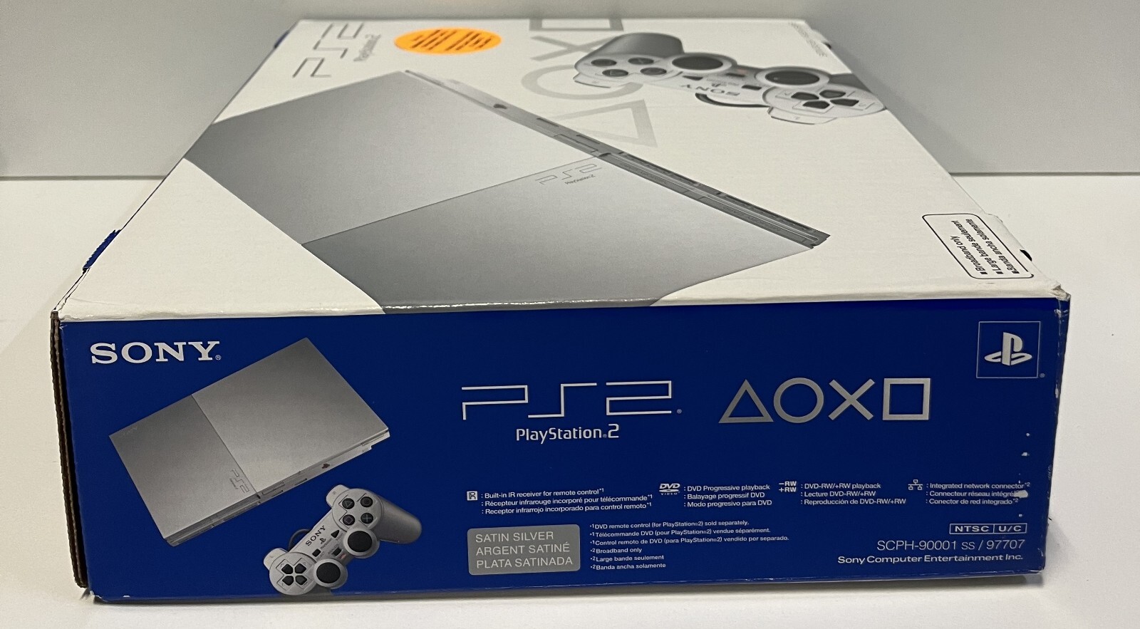 SONY PLAYSTATION 2 CONSOLE SCPH-90001 SS CB NEW NTSC USA FACTORY SEALED