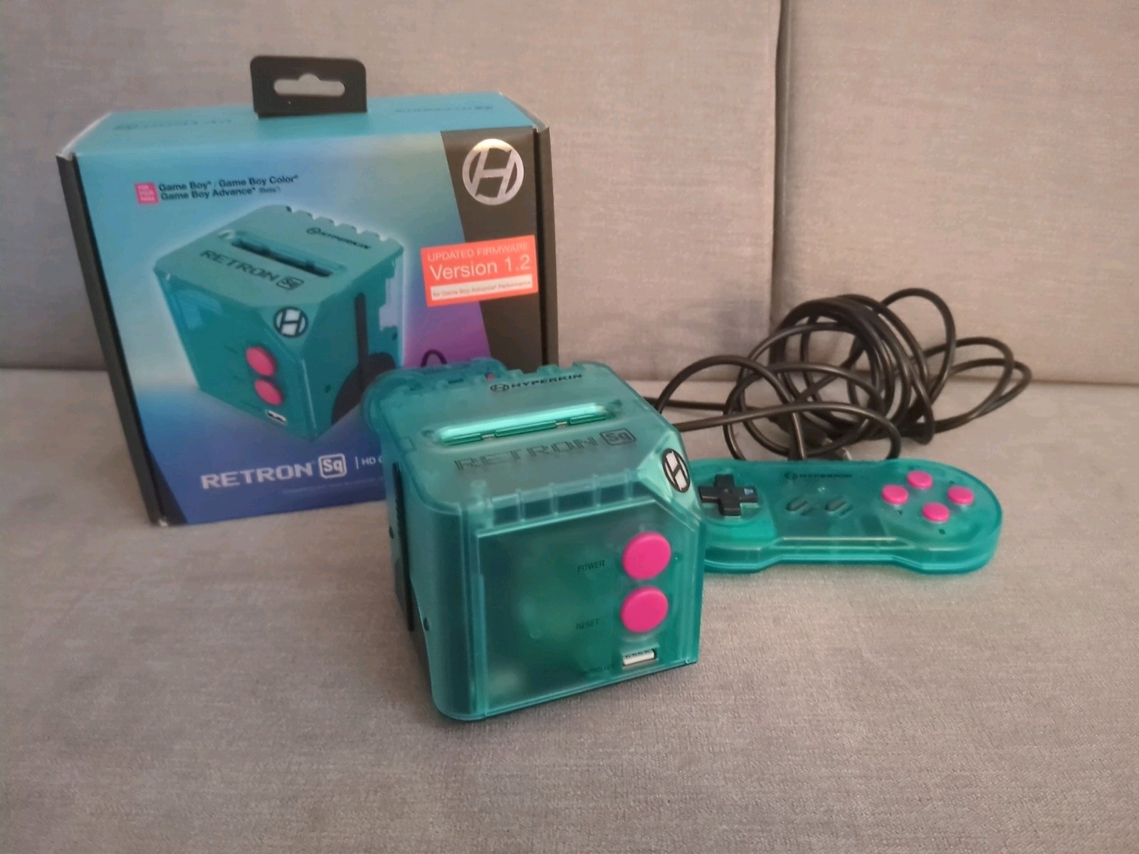 Retron SQ HD Gaming Console Compatible with Gameboy, Game Boy Color, Advance