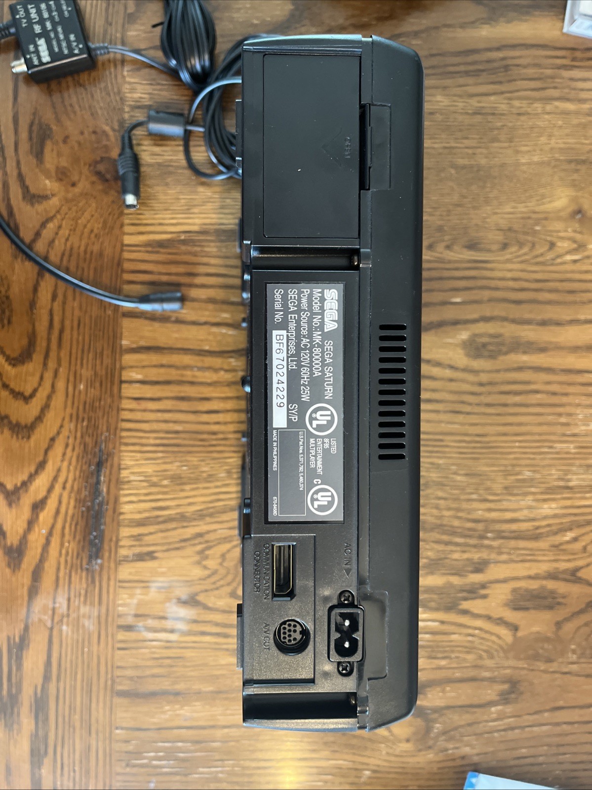 Sega Saturn MK-80000A Tested – New Save Battery – Cords, Controller, 2 Games