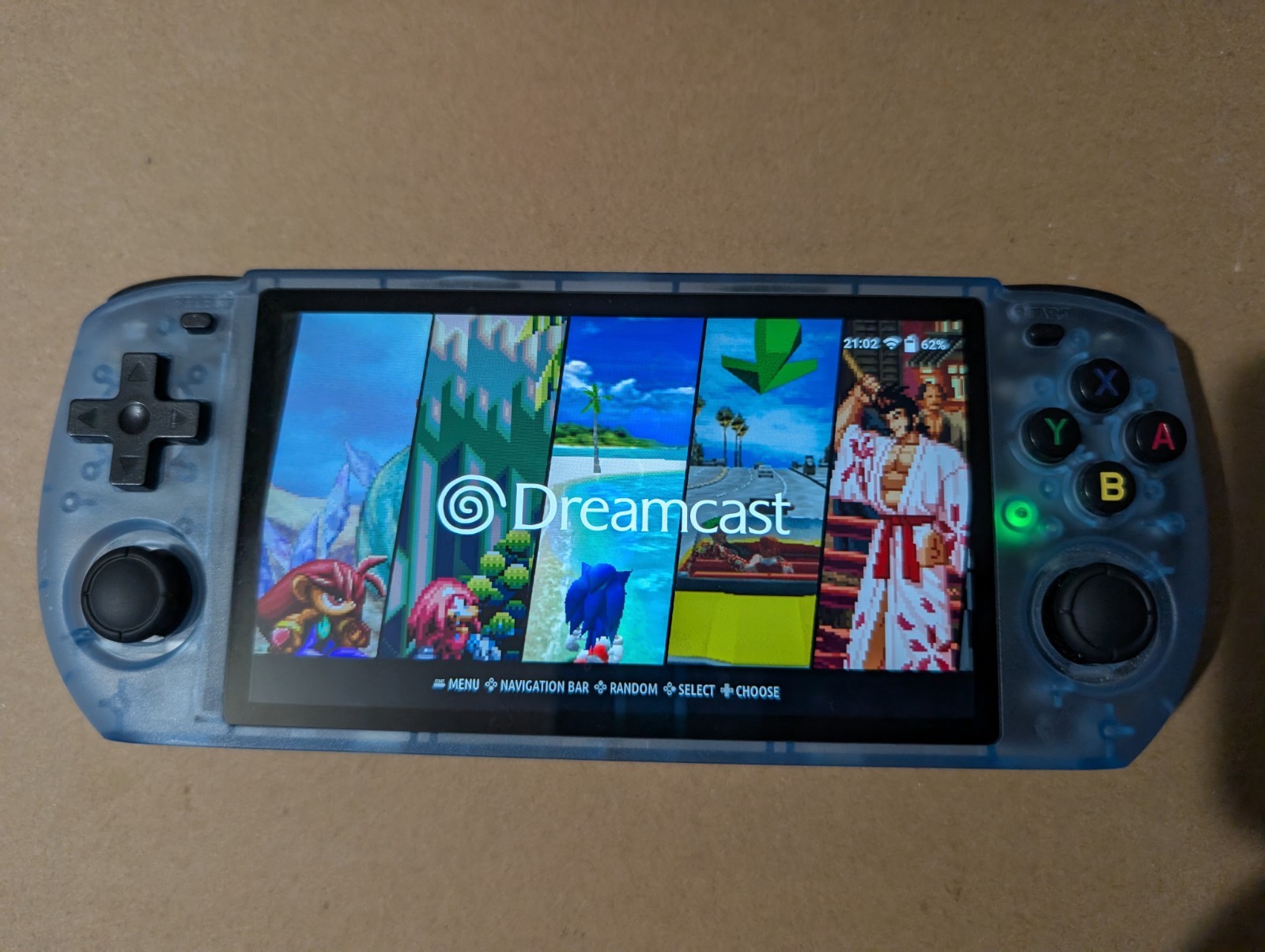 Powkiddy RGB10MAX3 Handheld Game Console (Includes 500+ Games on 128 Micro SD)