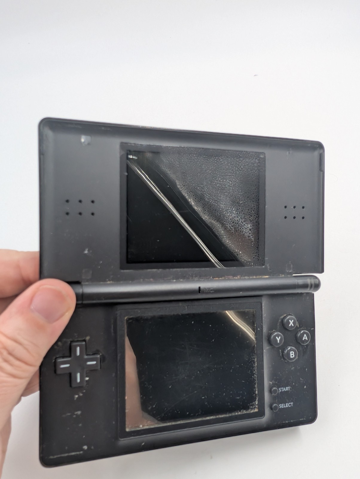 Black Nintendo DS Lite Handheld Game Console USG-001 – Parts Only
