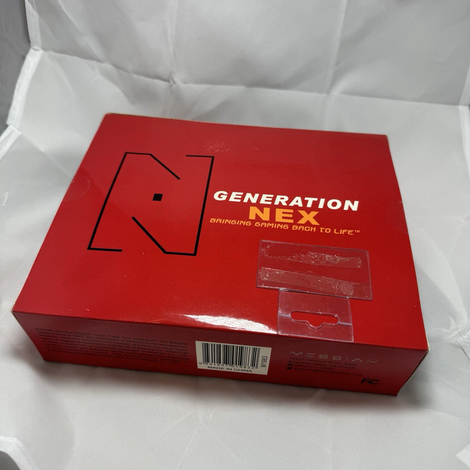 NEW Open Box Messiah GENERATION NEX System & Controllers Plays Famicon NES