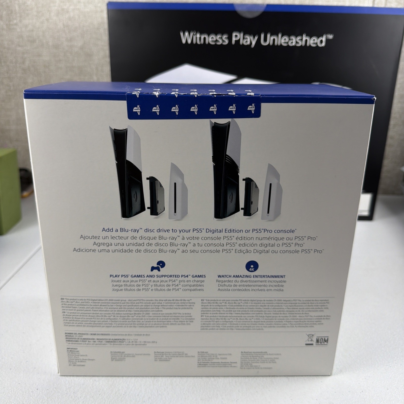Sony PlayStation 5 Pro 2TB Video Game Console White Disk Drive Installed Works
