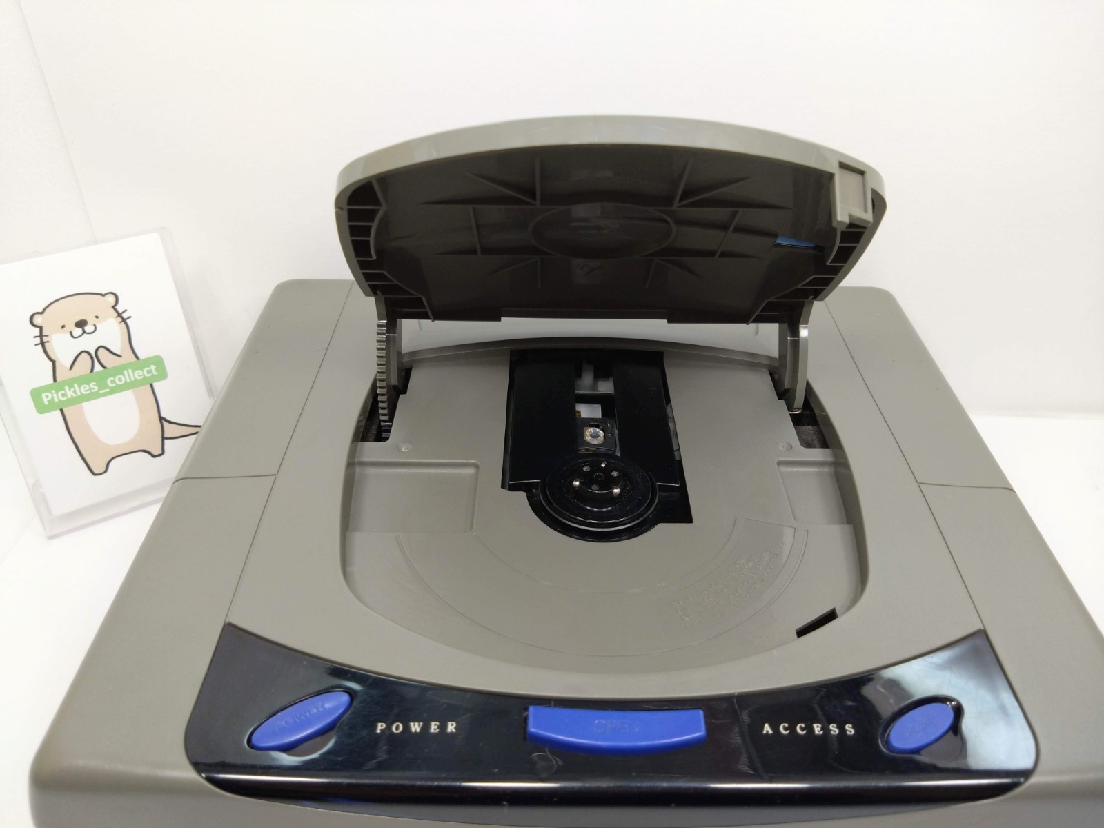 Sega Saturn Glay HST-3210 w/2 controlles Language Japanese Model Tested 0526E