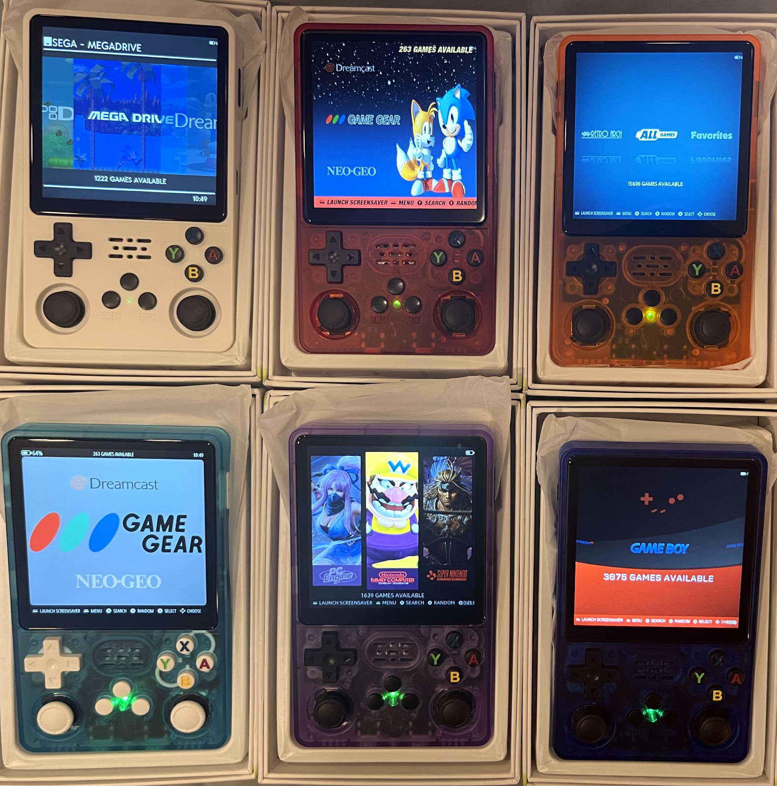 Retro Handheld Gaming Console – 4″ Display (+10 Simulators)