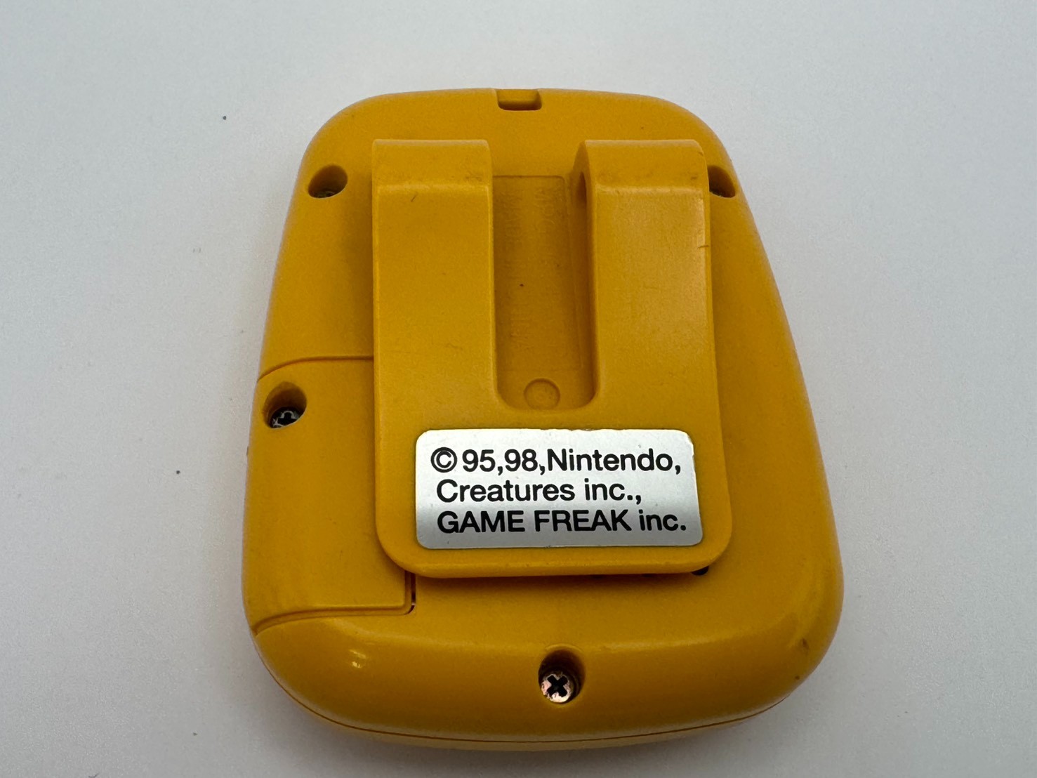 Nintendo Pocket Pikachu Yellow Pedometer Virtual Pet Tested Japan