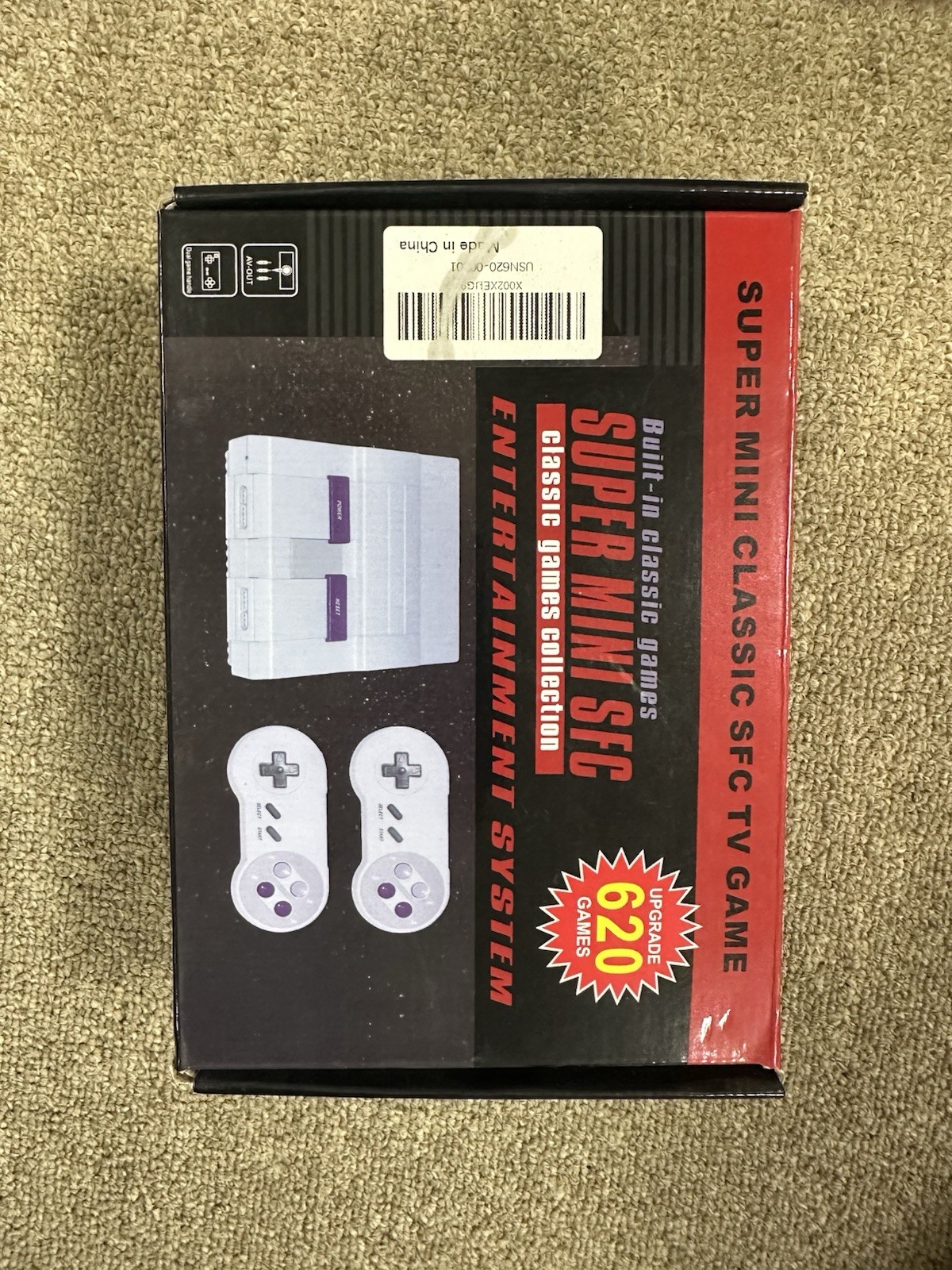 SUPER MINI SFC Entertainment System Player Built-In Video Games VINTAGE HDMI