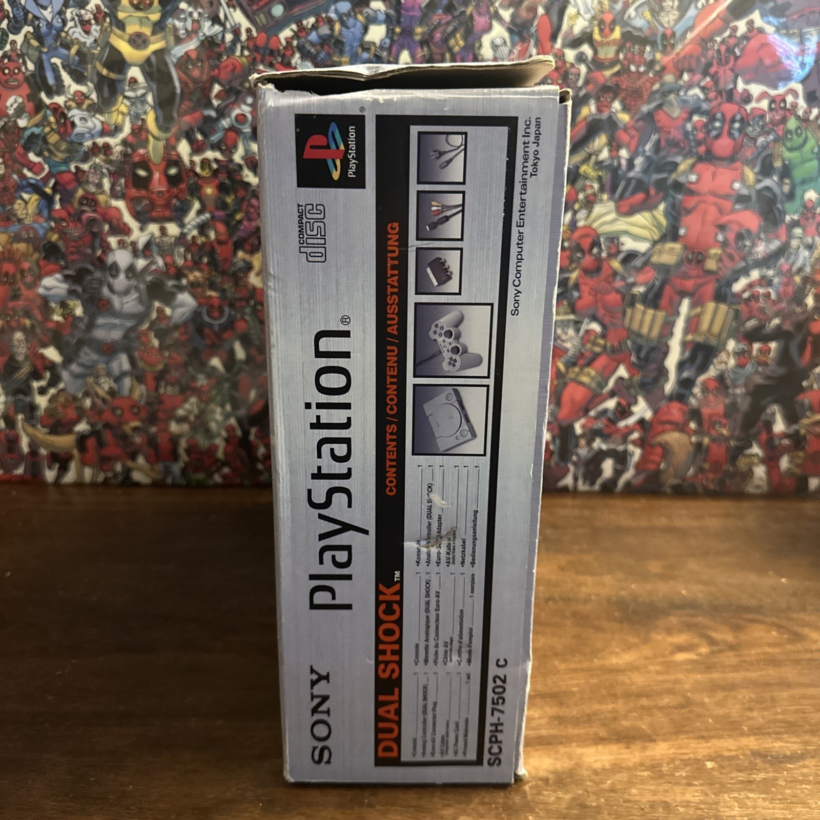 Sony PlayStation 1 Dual Shock SCPH-7001 PS1 (PAL) Complete W Demo – Authentic