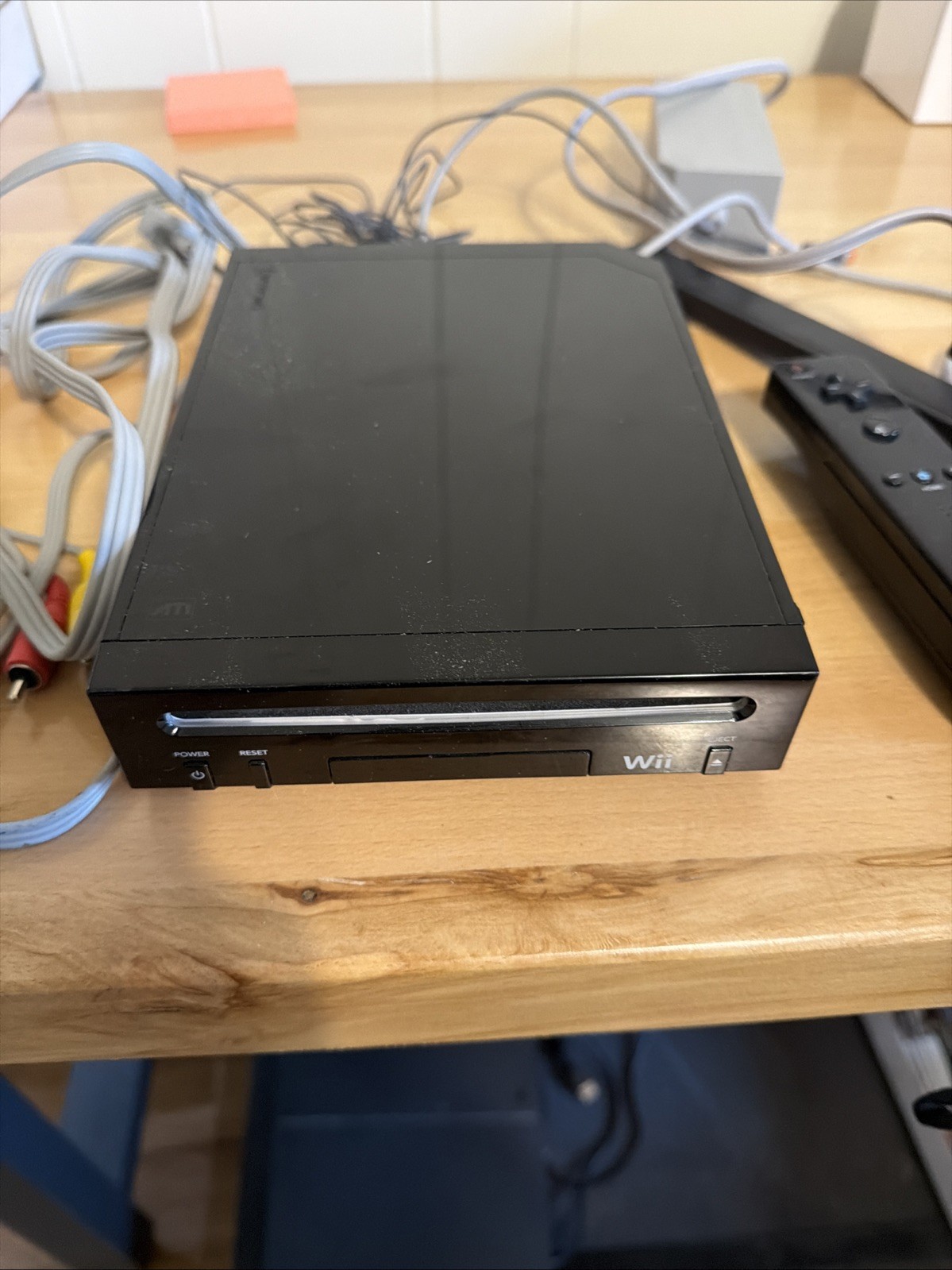 Nintendo Wii Family Edition RVL-101 512MB – Black Tested All Hookups