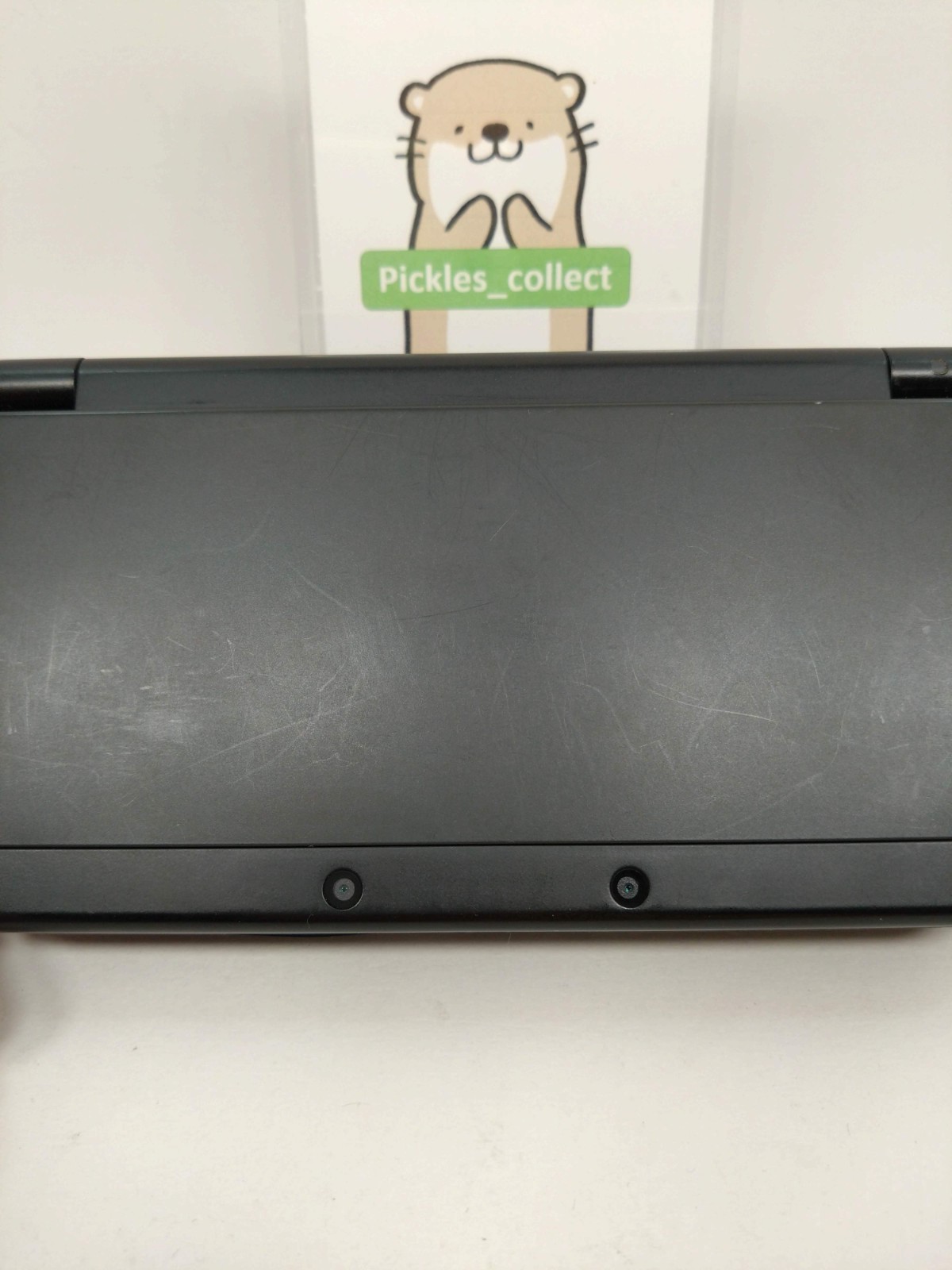 Nintendo New 3DS Black KTR-001 w/4GB Stylus language Japanese Tested 0511A
