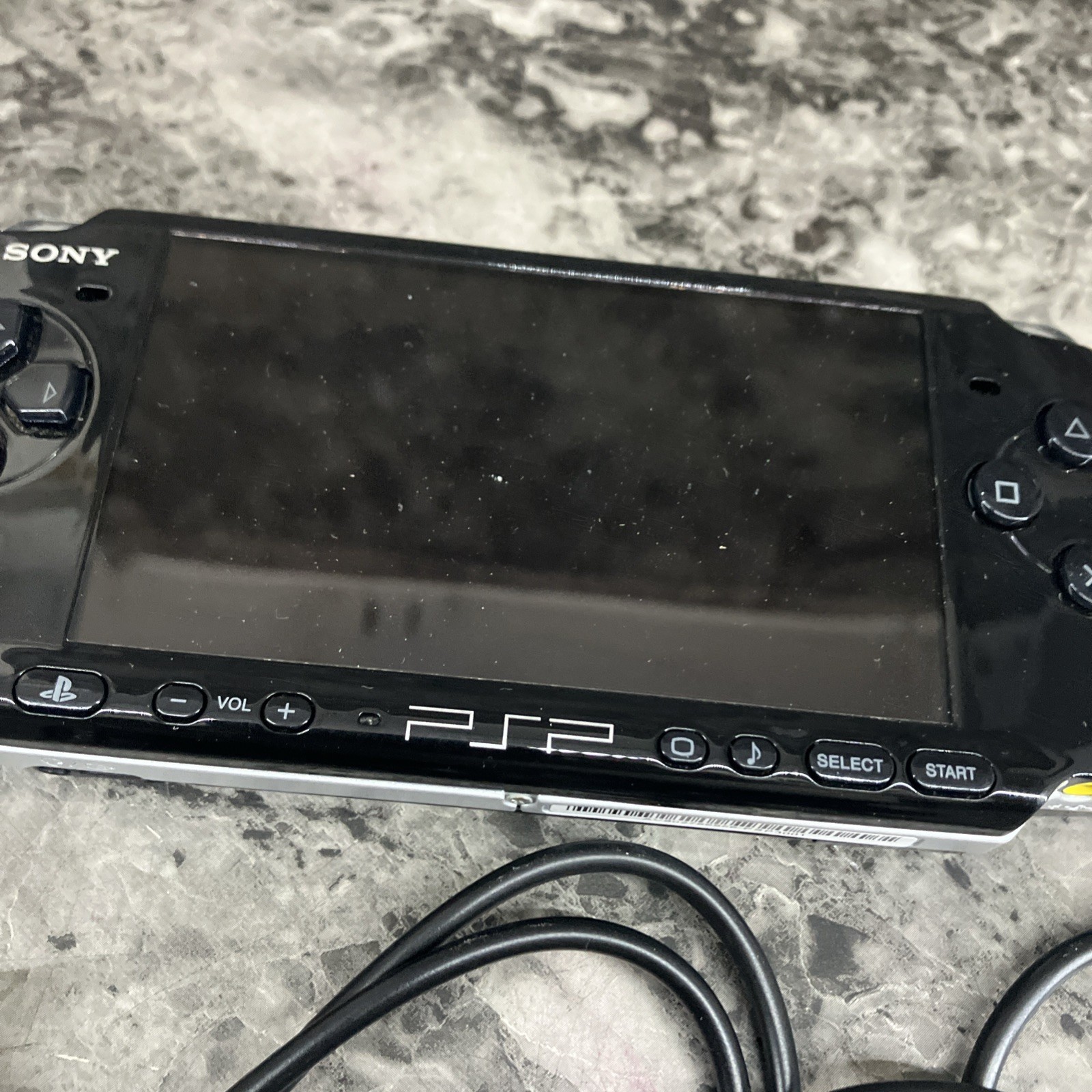 Guaranteed Work Sony PSP-3001 Black PSP Slim W/Charger *needs Memory Stick*