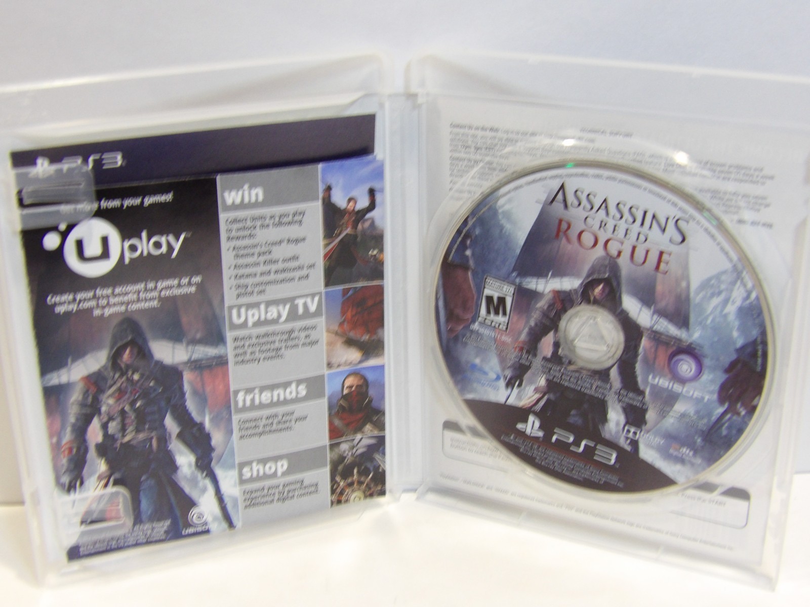 Sony PlayStation 3 PS3 Slim 160GB Console CECH-3001A Bundle with 7 Games & OEM