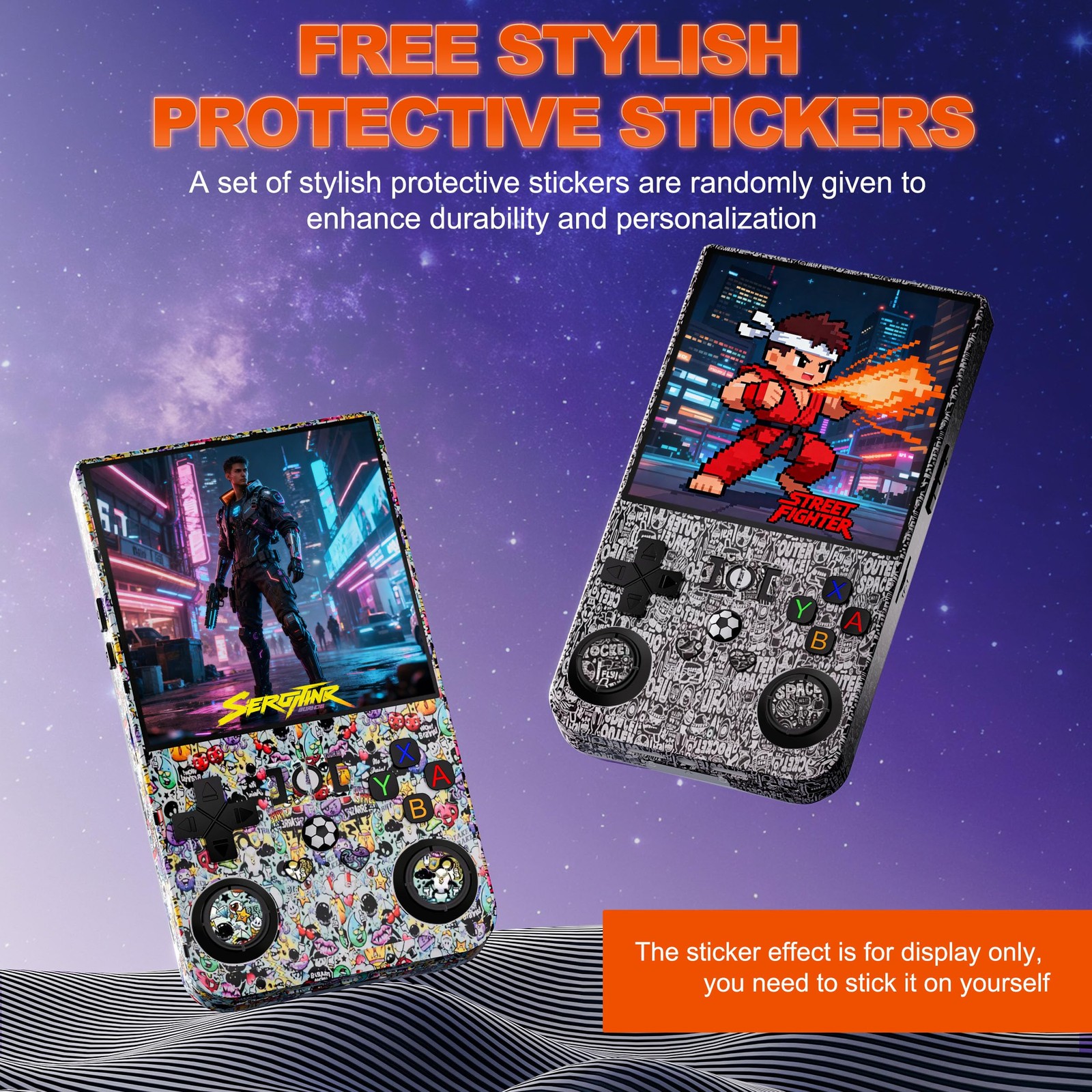 R36MAX Retro Handheld Game Console, 4.0 Inch IPS Screen, 64G TF Card, 4000mAh