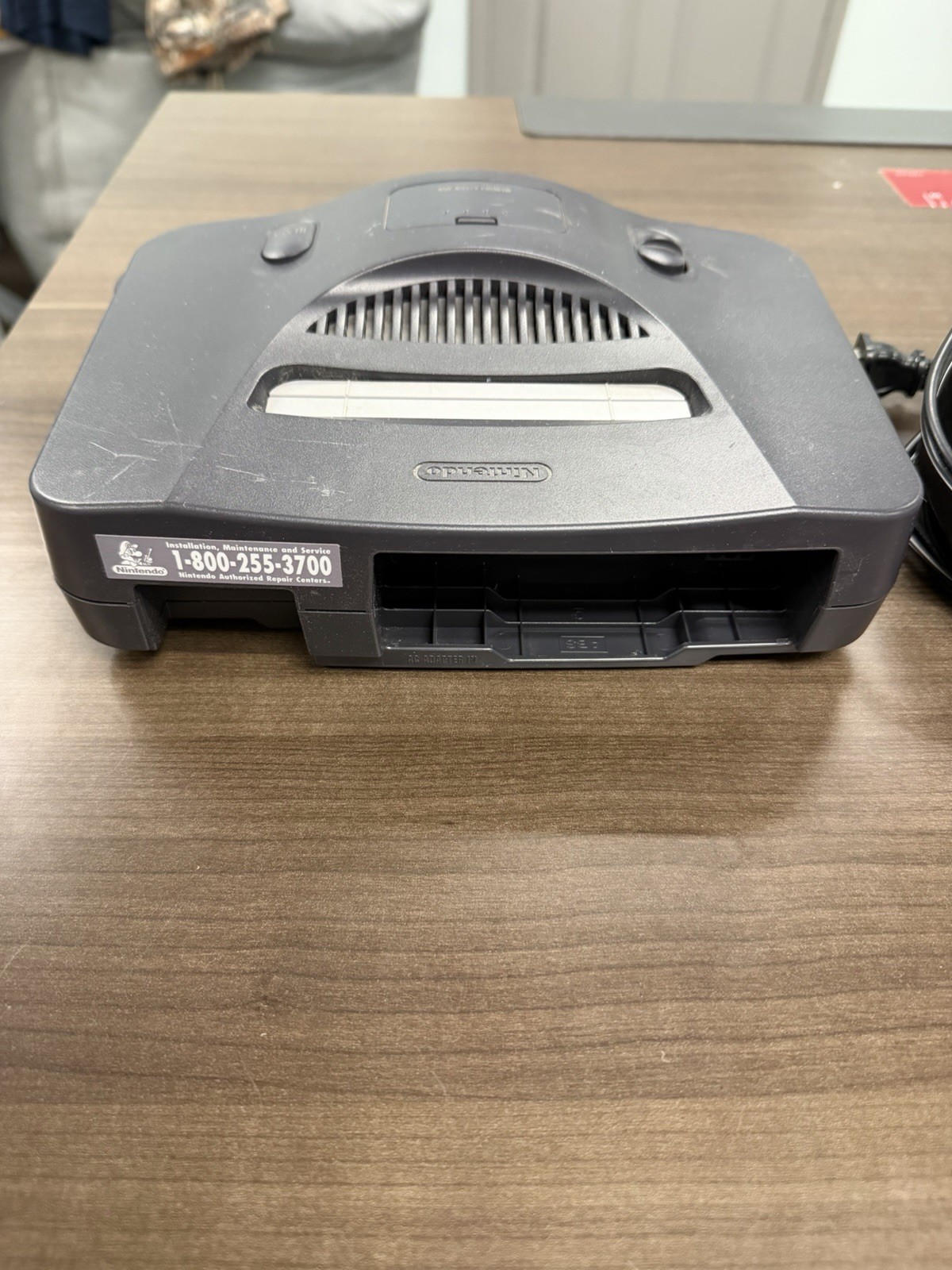 Nintendo 64 Console Gray NUS-001(USA) Vintage 1996 Jumper Pack Powers On