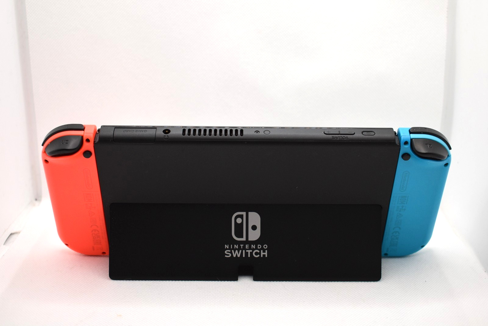 Nintendo Switch OLED Model HEG-001 Handheld Console 64GB Black/Neon Blue / Pink