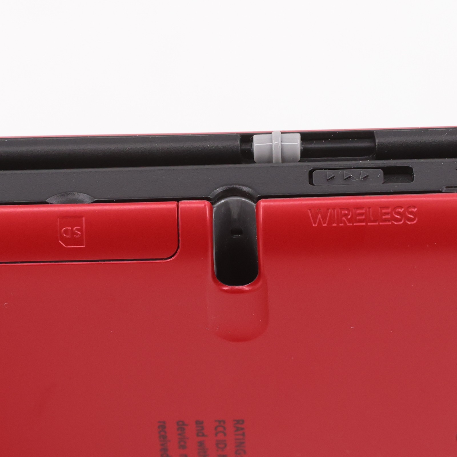 Nintendo 3DS XL Red/Black Console Bundle 6 Games