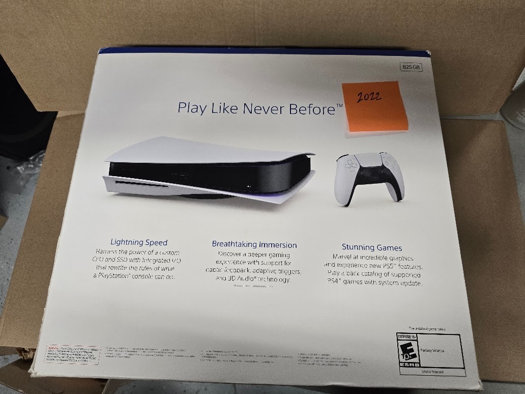 SONY Playstation 5 Blu-ray DISC Gaming Console CFI-1115A PS5 LOW FIRMWARE Sealed
