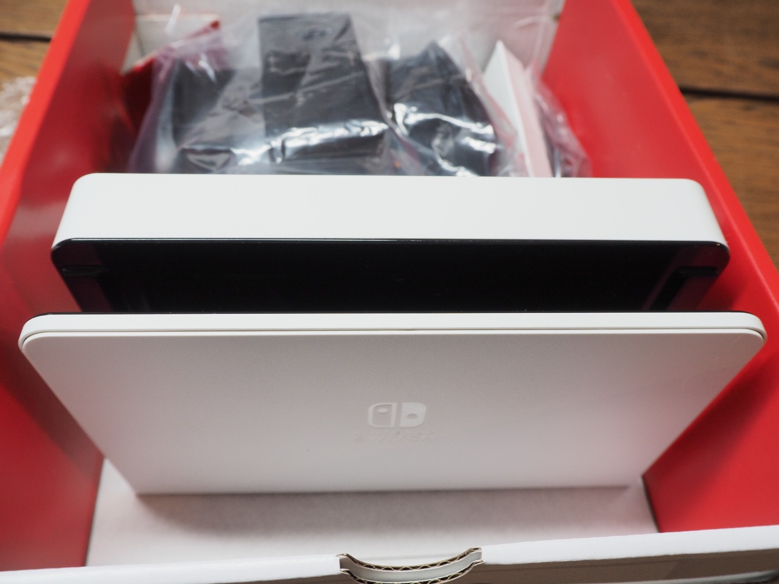 Nintendo Switch OLED Model Handheld Console – 64GB – White with 128GB SD Card