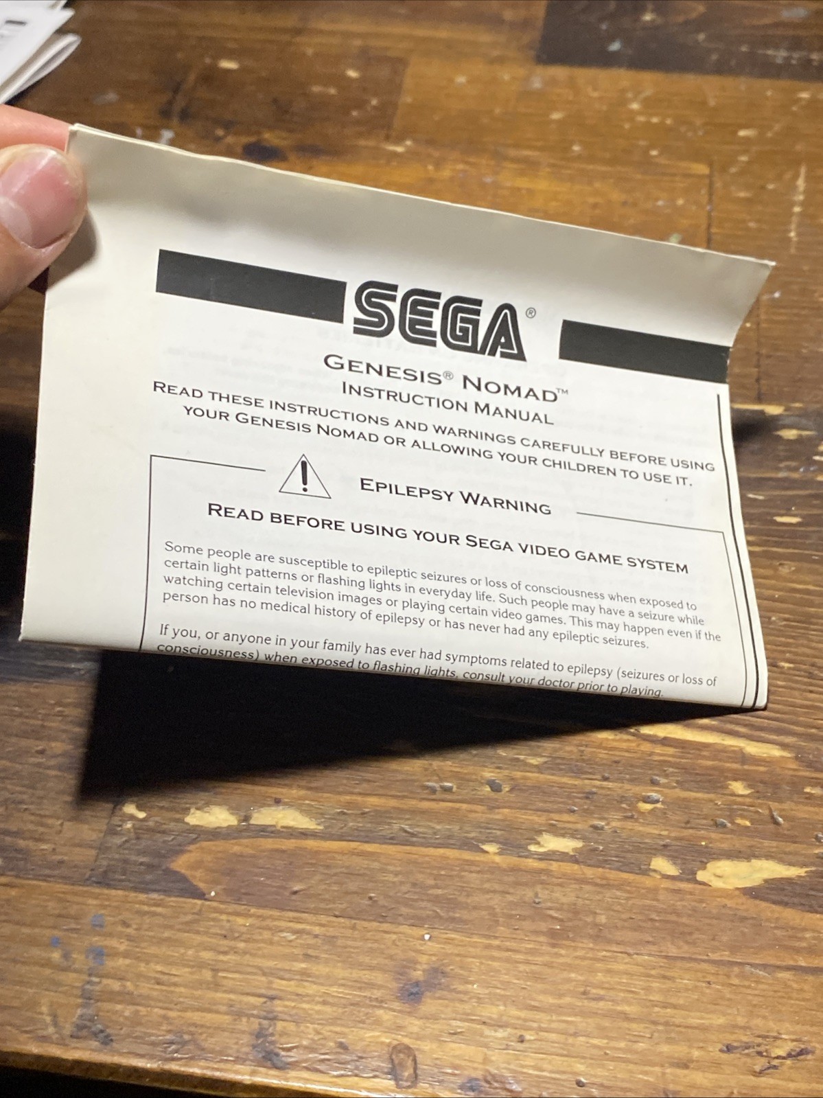 NEW Sega Nomad System (MK-6100) GENESIS HANDHELD- Great Conditon!