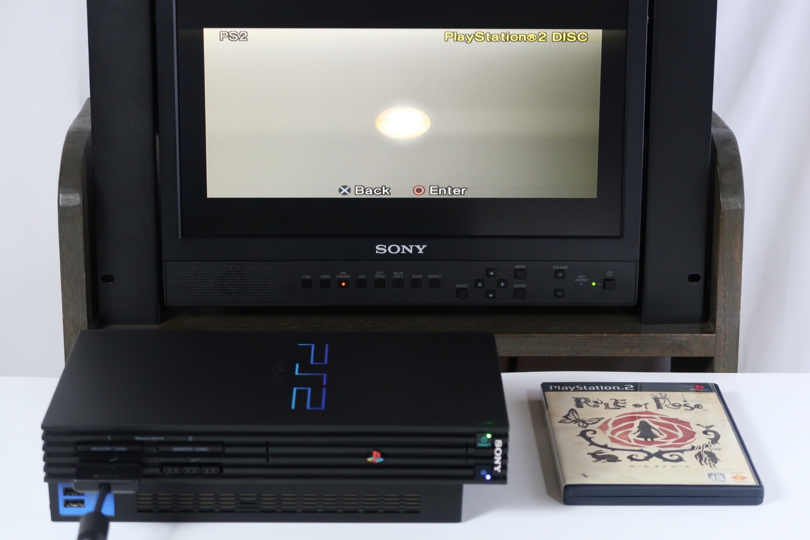 SONY PlayStation2 PS2 SCPH-50000 NB Midnight Black Console Tested F/S Fedex