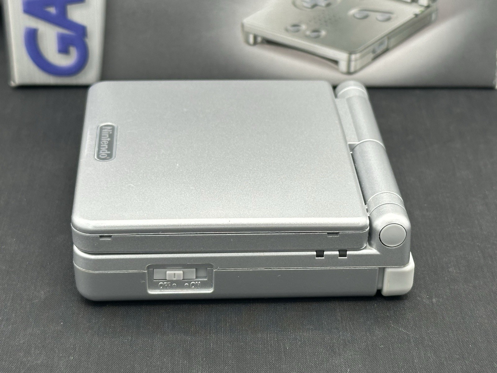 Nintendo Game Boy Advance SP Silver GBA SP Tested Video Game Handheld Console