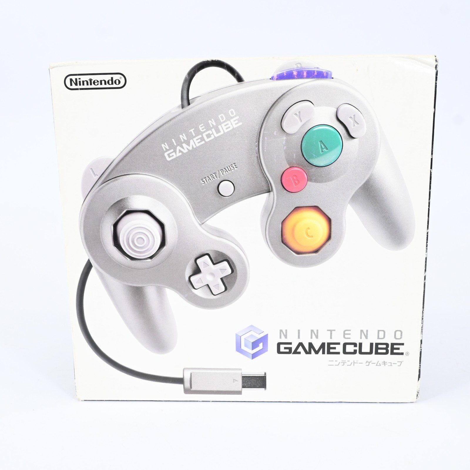 Nintendo GameCube DOL-001 Silver Console Boxed Controller Tested Working