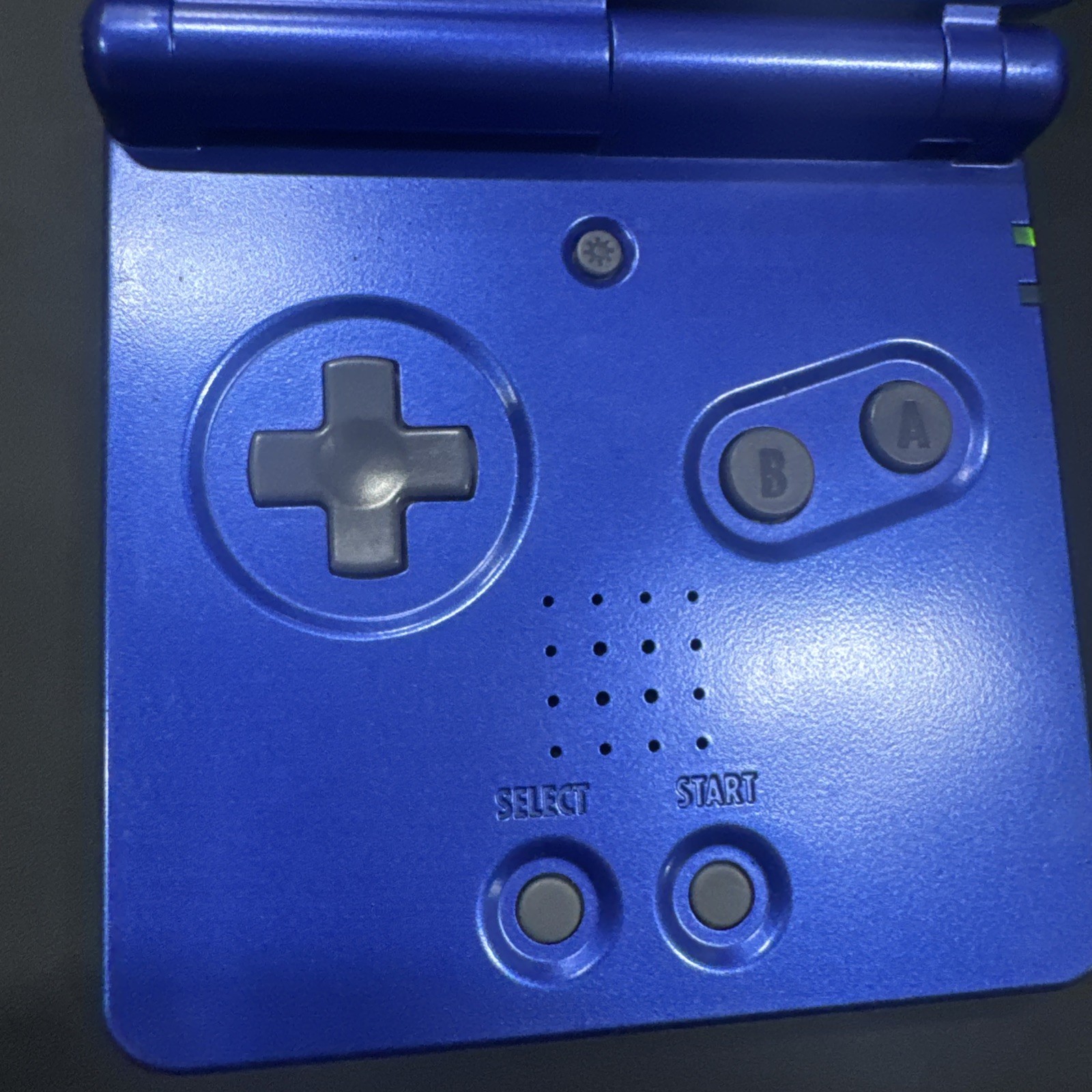 Nintendo Game Boy Advance SP Console – Cobalt Blue – Tested W/ Charger Clean