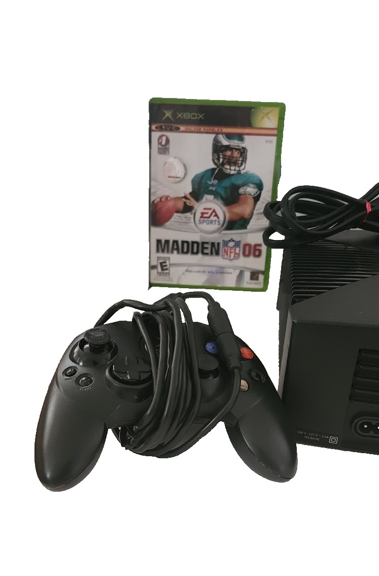 Microsoft Original Xbox Console Bundle 2 wired controllers, power and HDMI cord