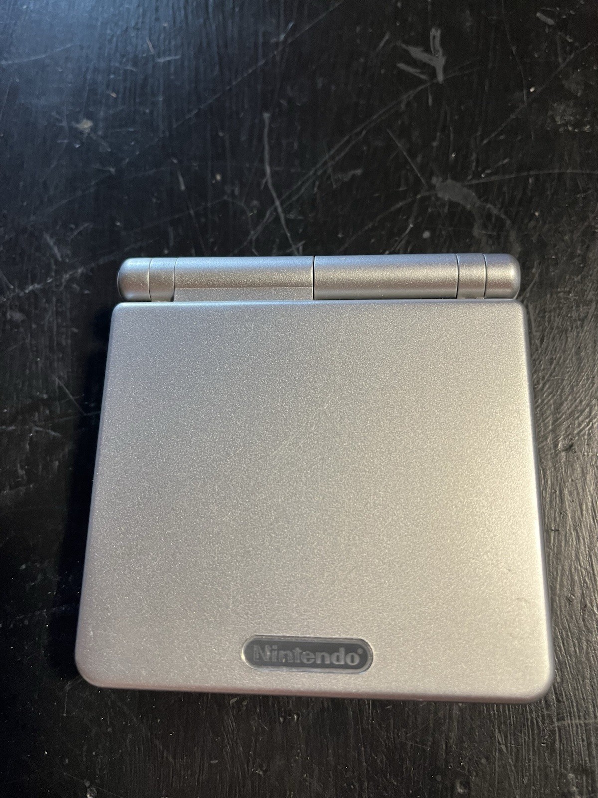 Nintendo Game Boy Advance SP Handheld System – Silver CIB clean complete Box