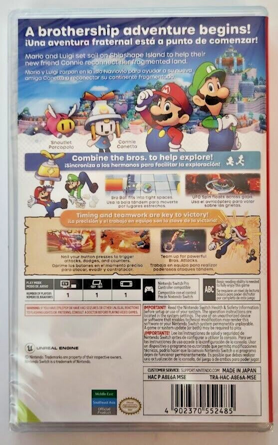 Mario & Luigi: Brothership Switch Brand New Game Special [2024 Action RPG]