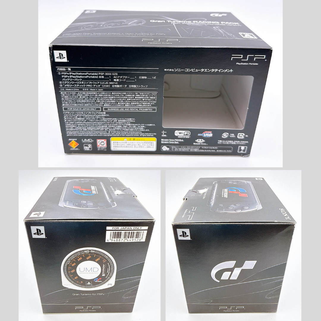 Sony PSP-3000 Console Gran Turismo Limited in Box Region free w/2GB – Excellent+