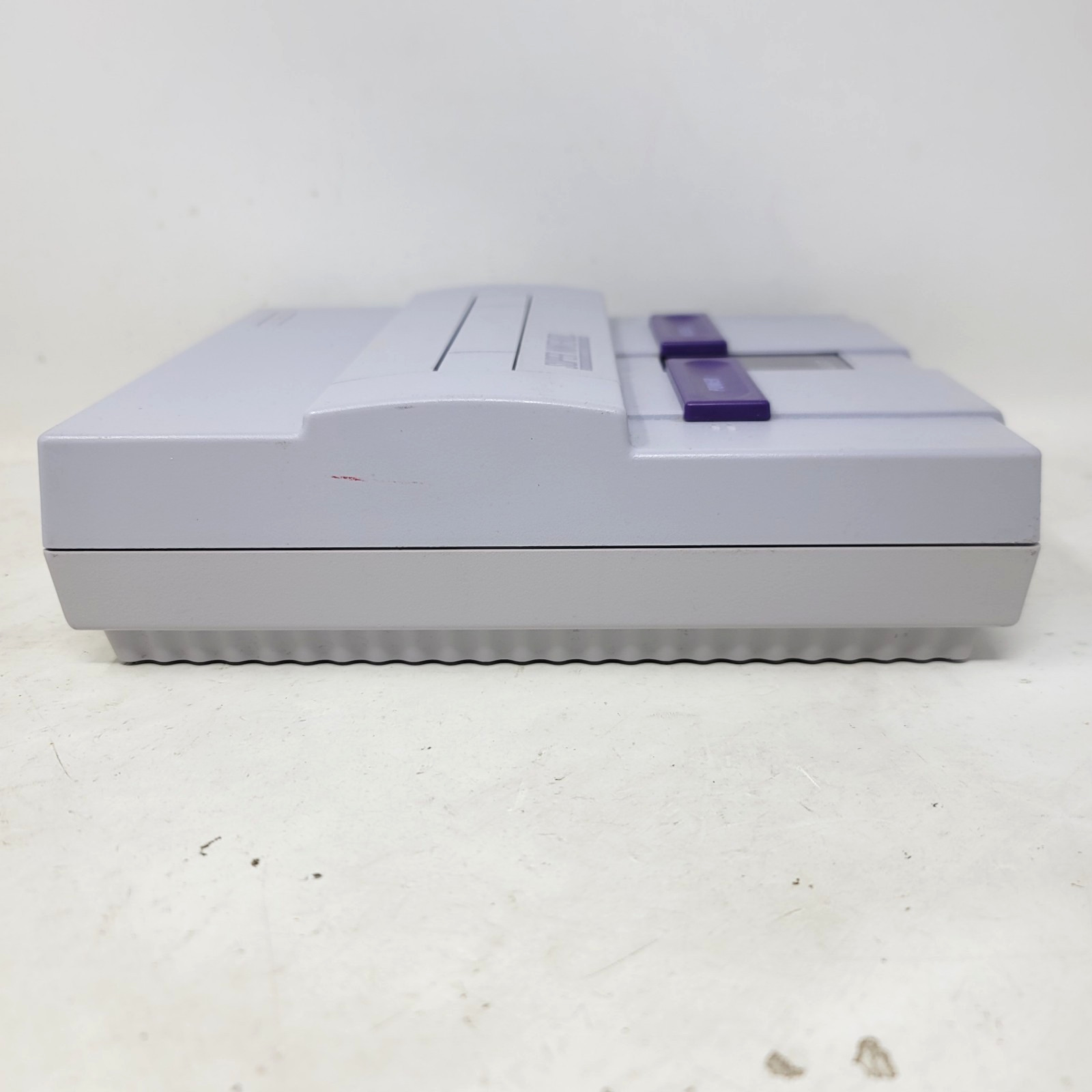 Super Nintendo SNES Console Gray W/ 1 OEM Controllers & Cords Tested Working