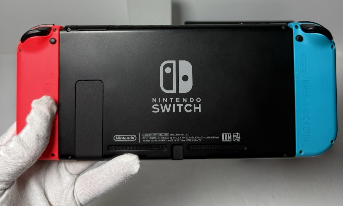 Nintendo Switch 32GB Handheld Console – Neon Red/Neon Blue