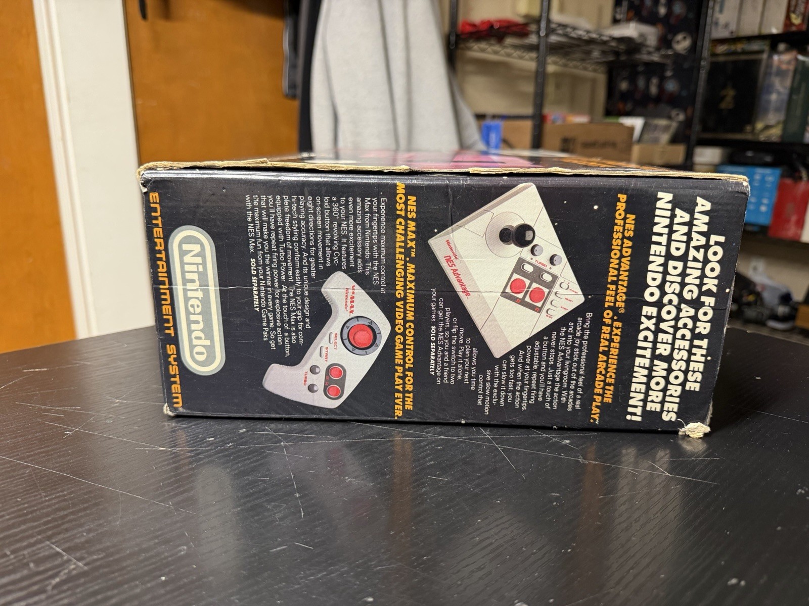 Nintendo NES Action Set In Original Box Tested Working *READ DESCRIPTION!*