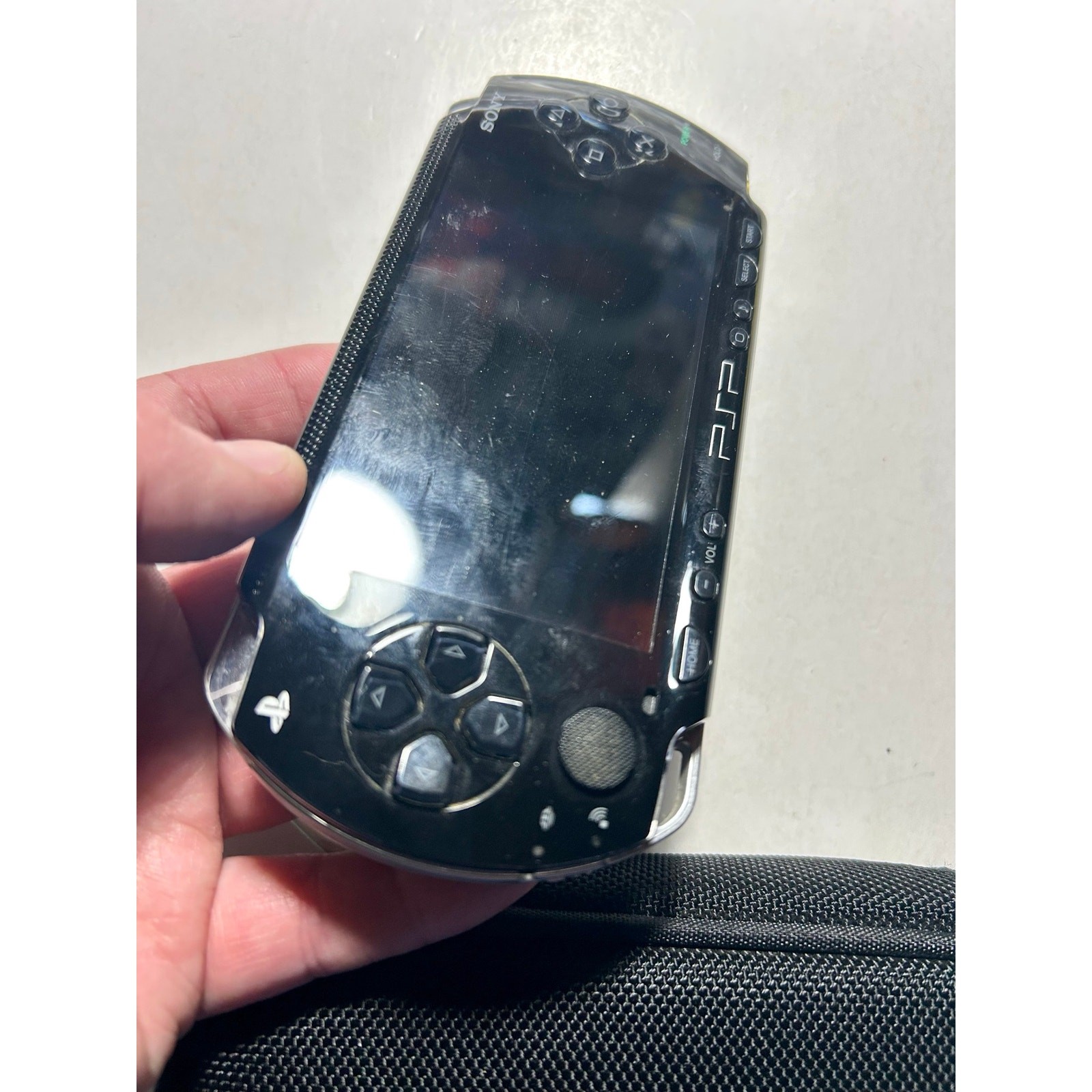 SONY PSP-1001 Complete CIB Black Console No Battery no Charger🔥Works giga