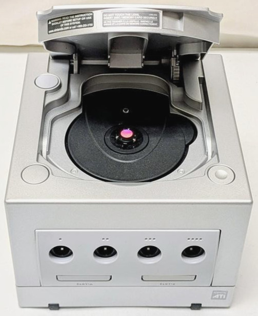 Nintendo GameCube POKEMON XD GALE OF DARKNESS Silver DOL-101 Console System NGC