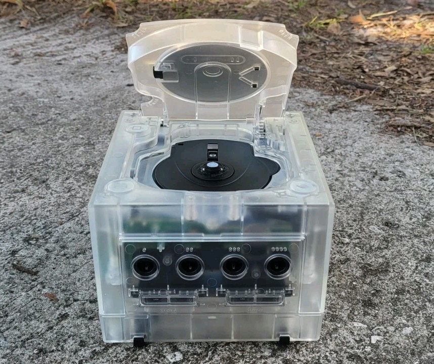 SD Loader Custom Clear REPRODUCTION SHELL Nintendo GameCube DOL-001
