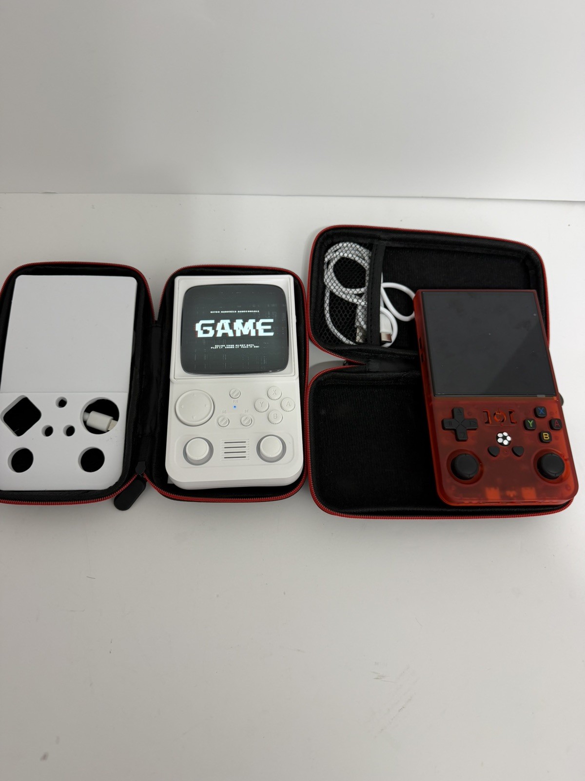 Lot of 2 – R36T Max and R36 Max Screen Open Source Retro Video Game Console