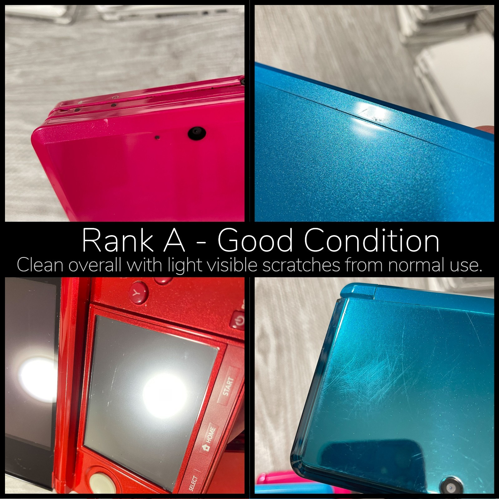 Nintendo 3DS Console Only Rank A Various Colors Japanese Working – Japan Region