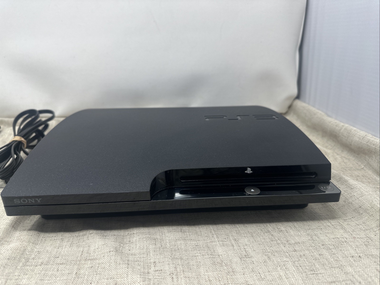 Sony PlayStation 3 Slim PS3 120GB Black Console Gaming System CECH-2001A
