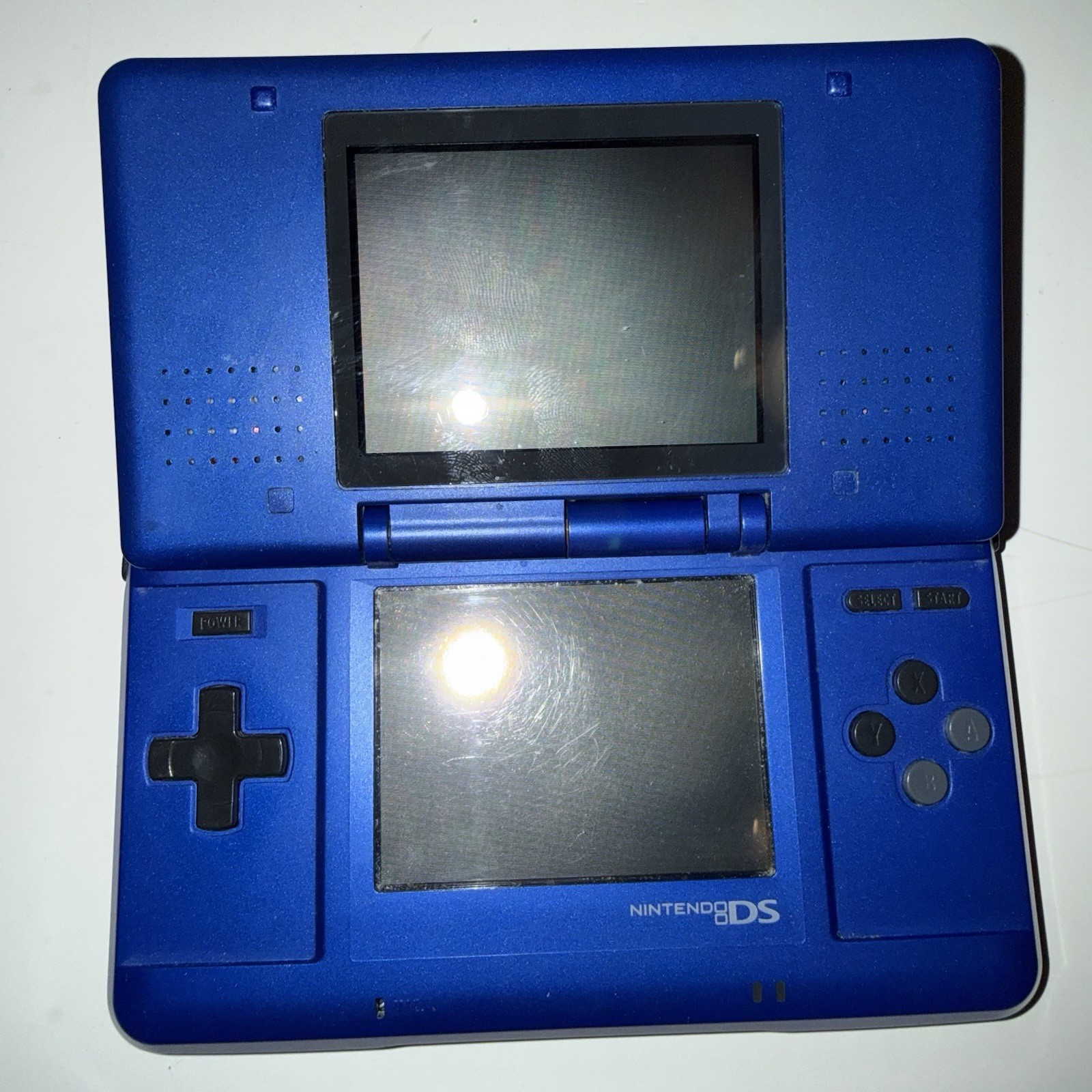 Nintendo DS Model NTR-001 Original Cobalt Blue – Tested And Working W/ 5 Games