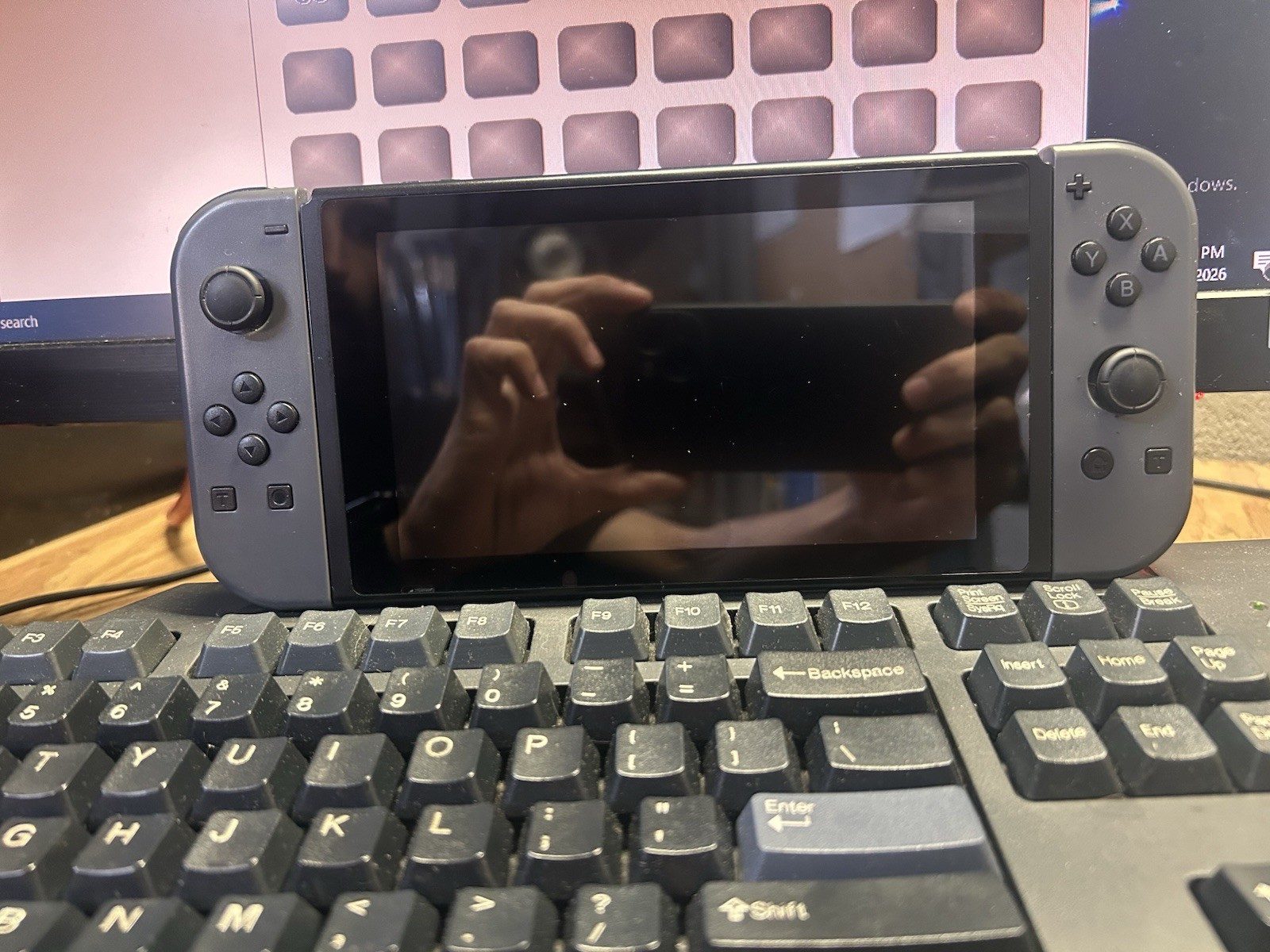 Nintendo Switch Handheld Console with 128GB Memory Card